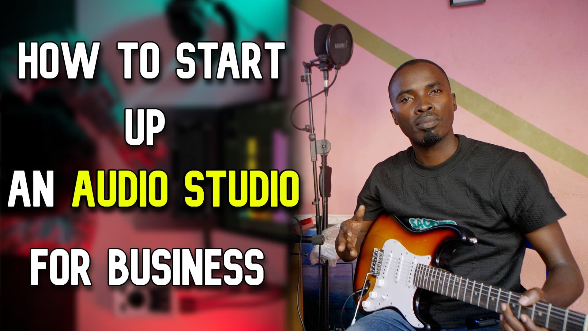 HOW TO START AN AUDIO STUDIO