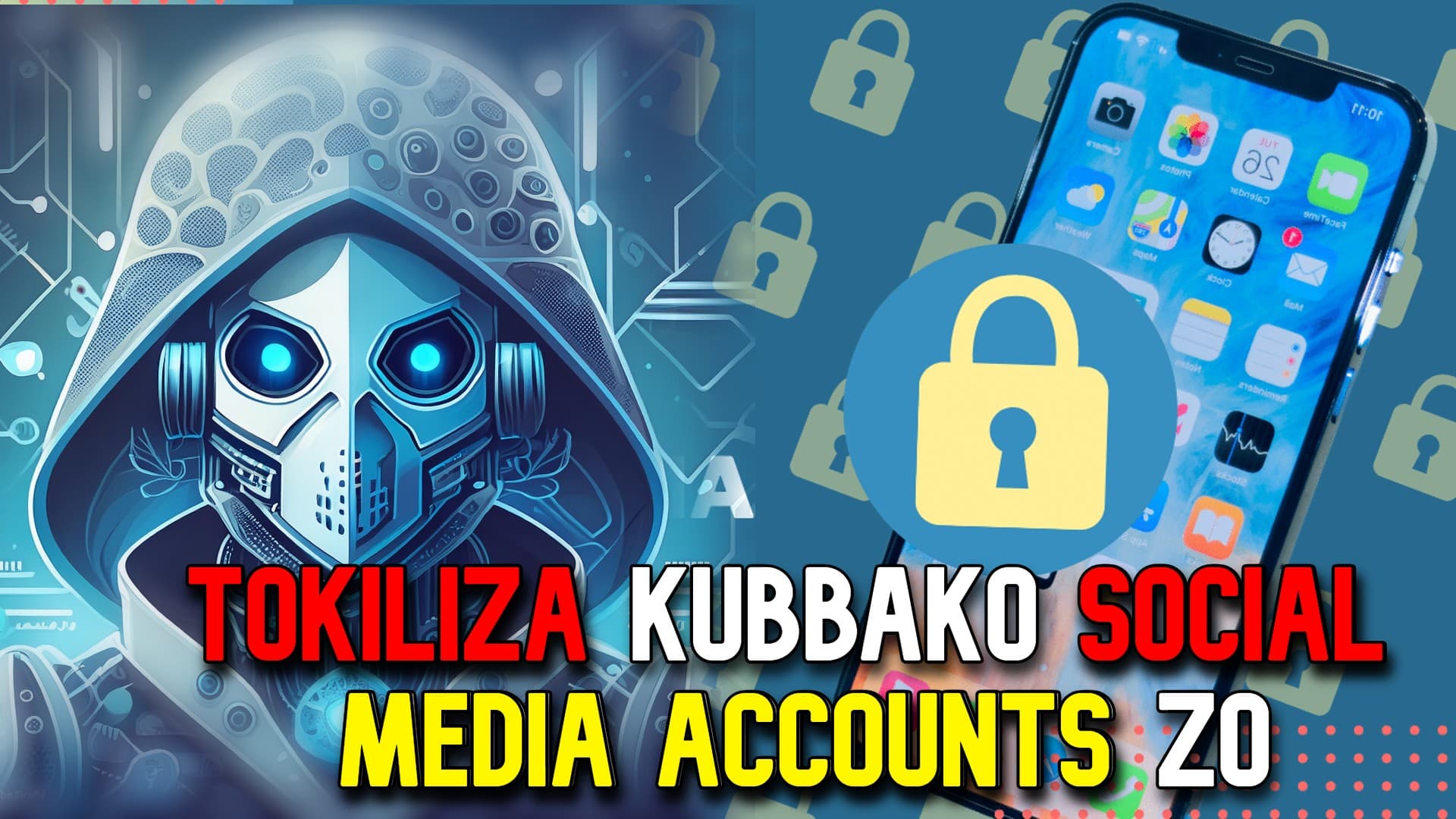 Tokiliza kubbako social media accounts zo. Yiga bweba tekako security.