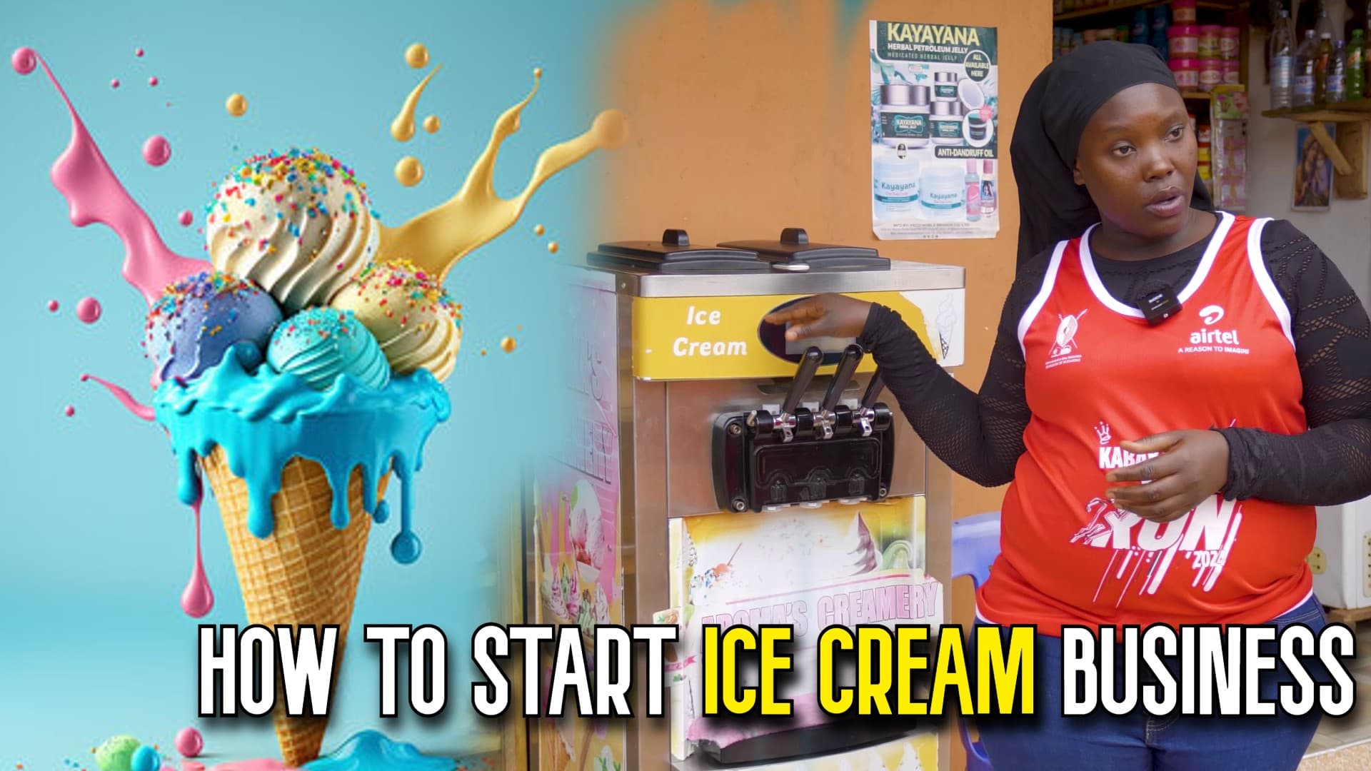 How to start ice cream business and start making money.